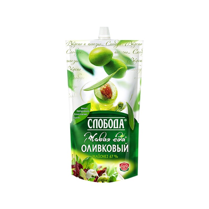 „სლობოდა“ მაიონეზი ზეთისხილის 67% 400 გ.