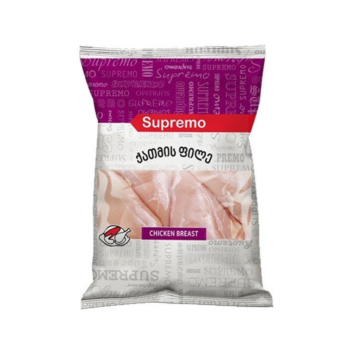 „სუპრემო“ ქათმის ფილე, გაყინული 1 კგ