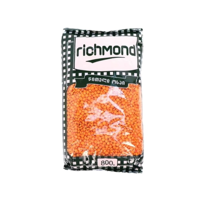 „რიჩმონდი“ ოსპი, წითელი 800 გ