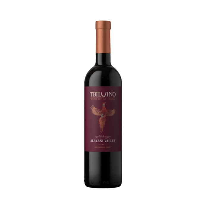 „თბილღვინო“ ღვინო „ალაზნის ველი“ წითელი ნ/ტ. 0.75 ლ