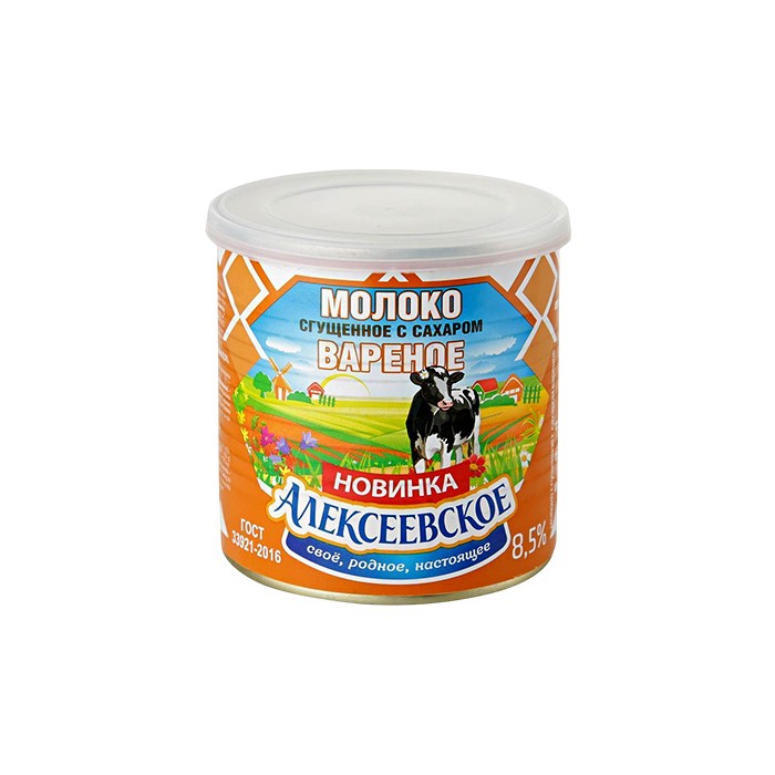 „ალექსევსკოე“ შესქელებული რძე 8.5% 300 გ