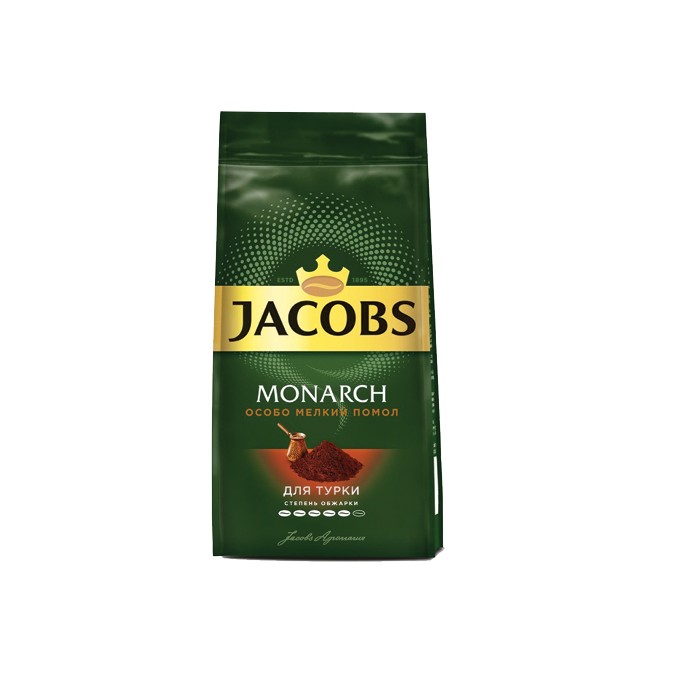 „იაკობს მონარქი“ ყავა ნალექიანი წმინდად დაფქული 80 გ