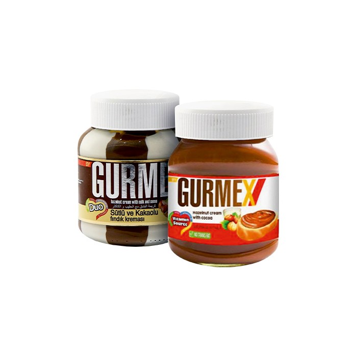„გურმექსი“ კაკაოს და თხილის პასტა 350 გ.