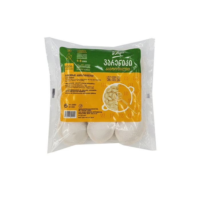„მარდი“ ვარენიკი კარტოფილით, გაყინული 800 გ
