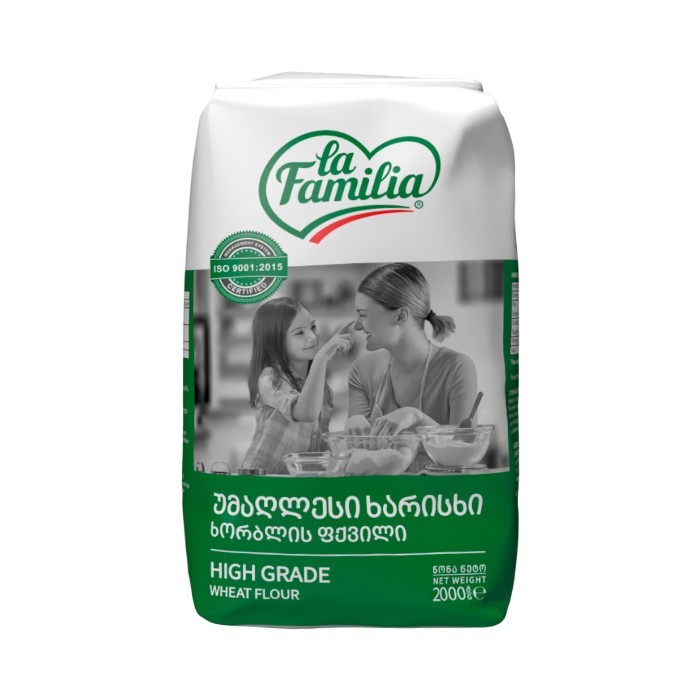 „ლა ფამილია“ უ.ხ. ფქვილი ხორბლის 2 კგ