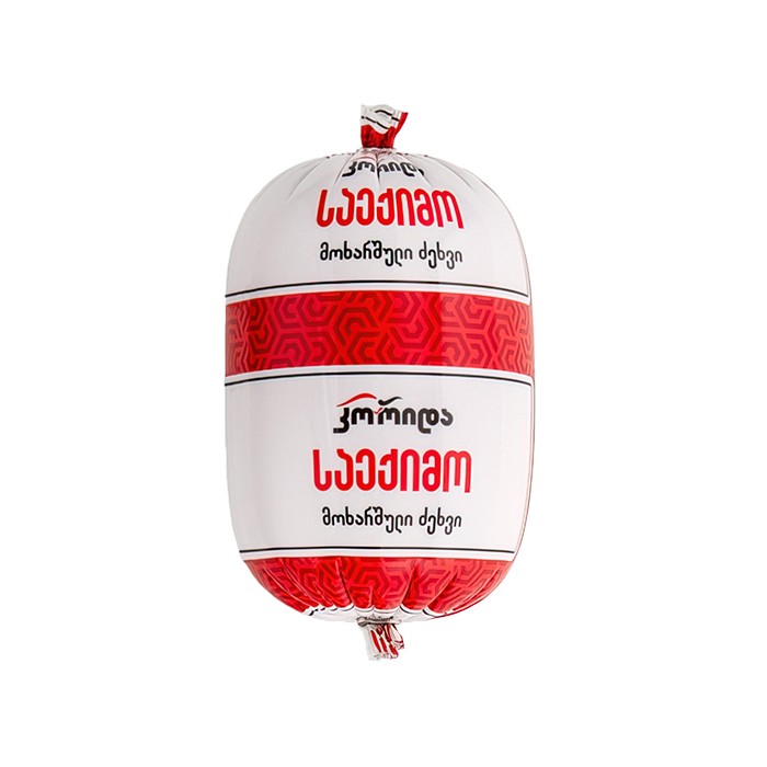 „კორიდა“ მოხარშული ძეხვი „საექიმო“ 900 გ