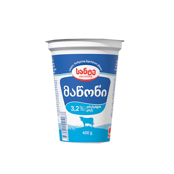 „სანტე“ მაწონი 3.2% 400 გ