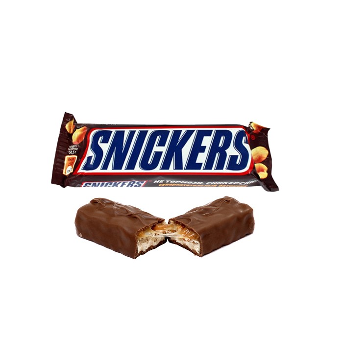 „სნიკერსი“ შოკოლადის ბატონი 50 გ