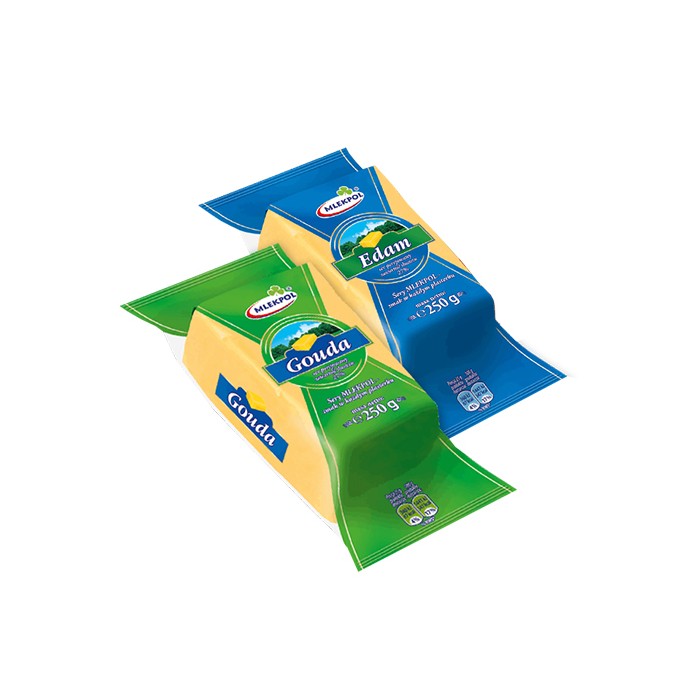 „მლეკპოლი“ ყველი „ედამი“/„გაუდა“ 250 გ