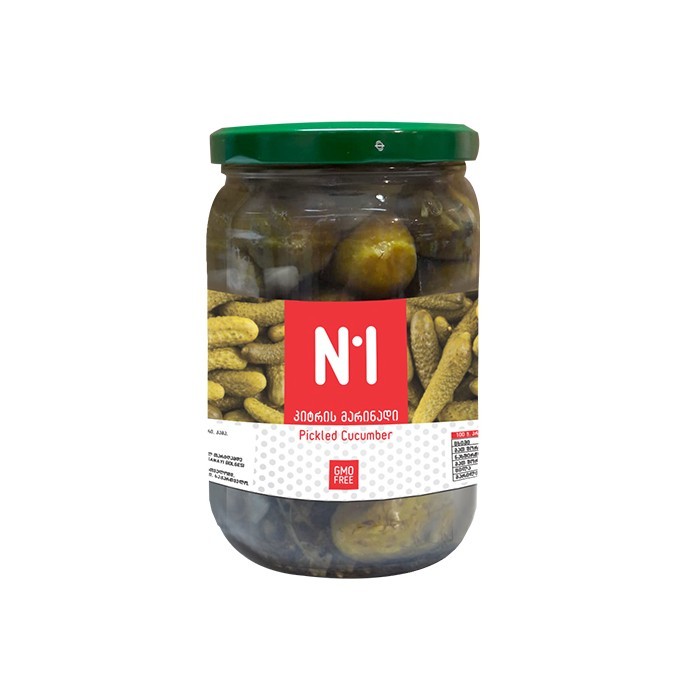 „N1“ კონსერვი მჟავე კიტრის 720 მლ