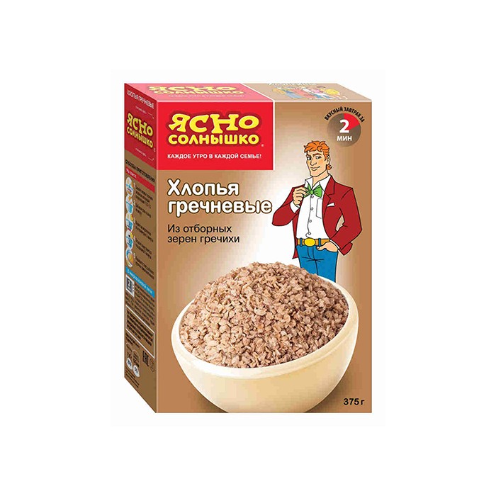 „იასნო სოლნიშკო“ ფანტელი წიწიბურის 375 გ