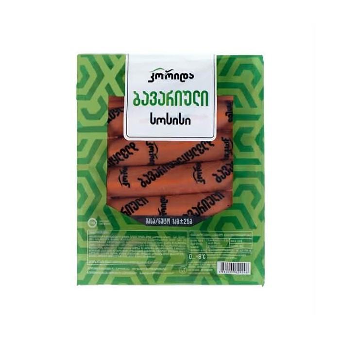 „კორიდა“ სოსისი „ბავარიული“ 1 კგ