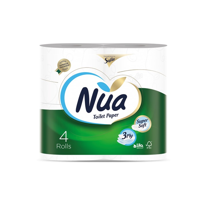 „ნუა“ საპირფარეშოს ქაღალდი 4 ც.