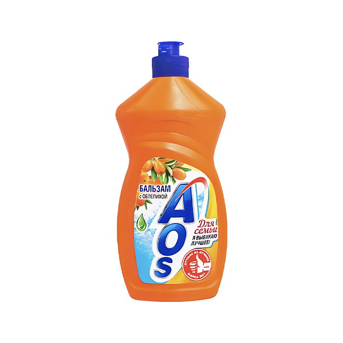 „აოსი“ ჭურჭლის ბალზამი ქაცვის 415 მლ