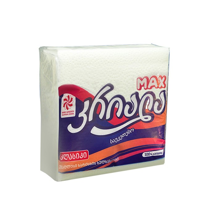 „კრიალა“ ხელსახოცი 100 ც.