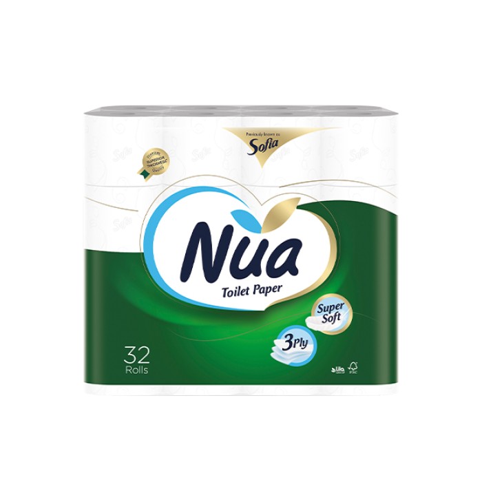 „ნუა“ საპირფარეშოს ქაღალდი 32 ც.