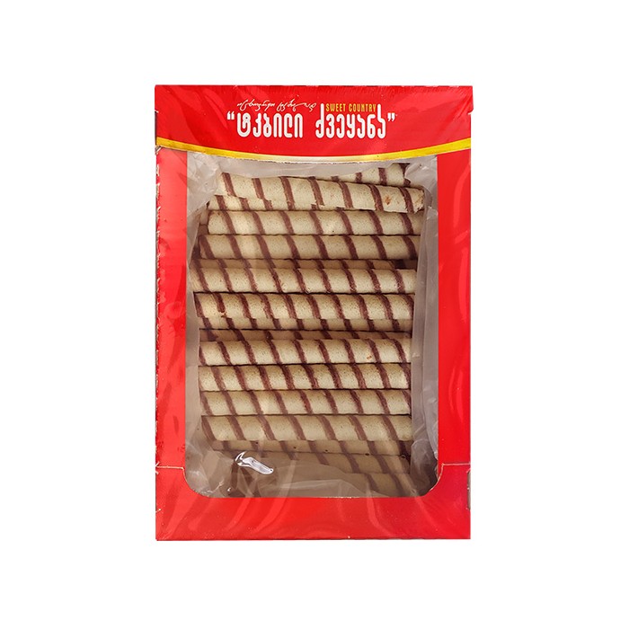 „ტკბილი ქვეყანა“ ვაფლის ჩხირი „აკინაკი“ 400 გ