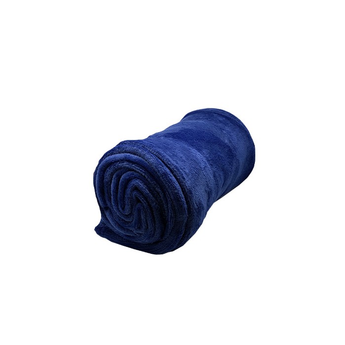 პლედი სქელი, ლურჯი 130X160 სმ.