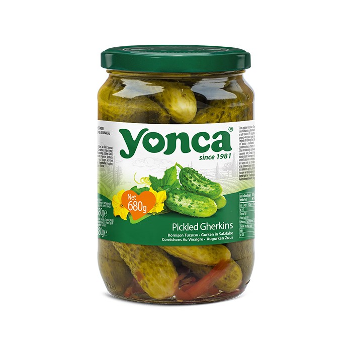 „იონჯა“ კონსერვი მჟავე კიტრი „კორნიშონი“ 680 მლ